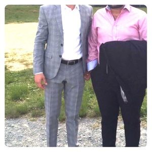 Zara Man Checkered Suit